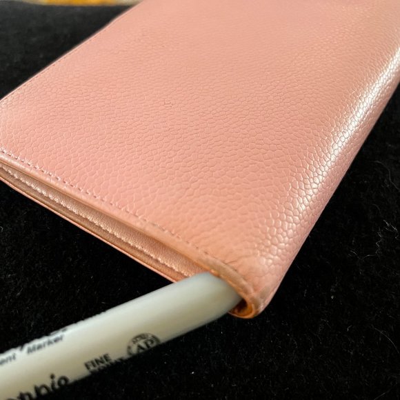 Chanel Caviar Leather Pink Wallet - Picture 3 of 12